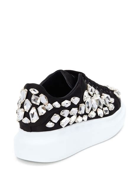 Oversized Crystal Embellished Sneaker (Women).